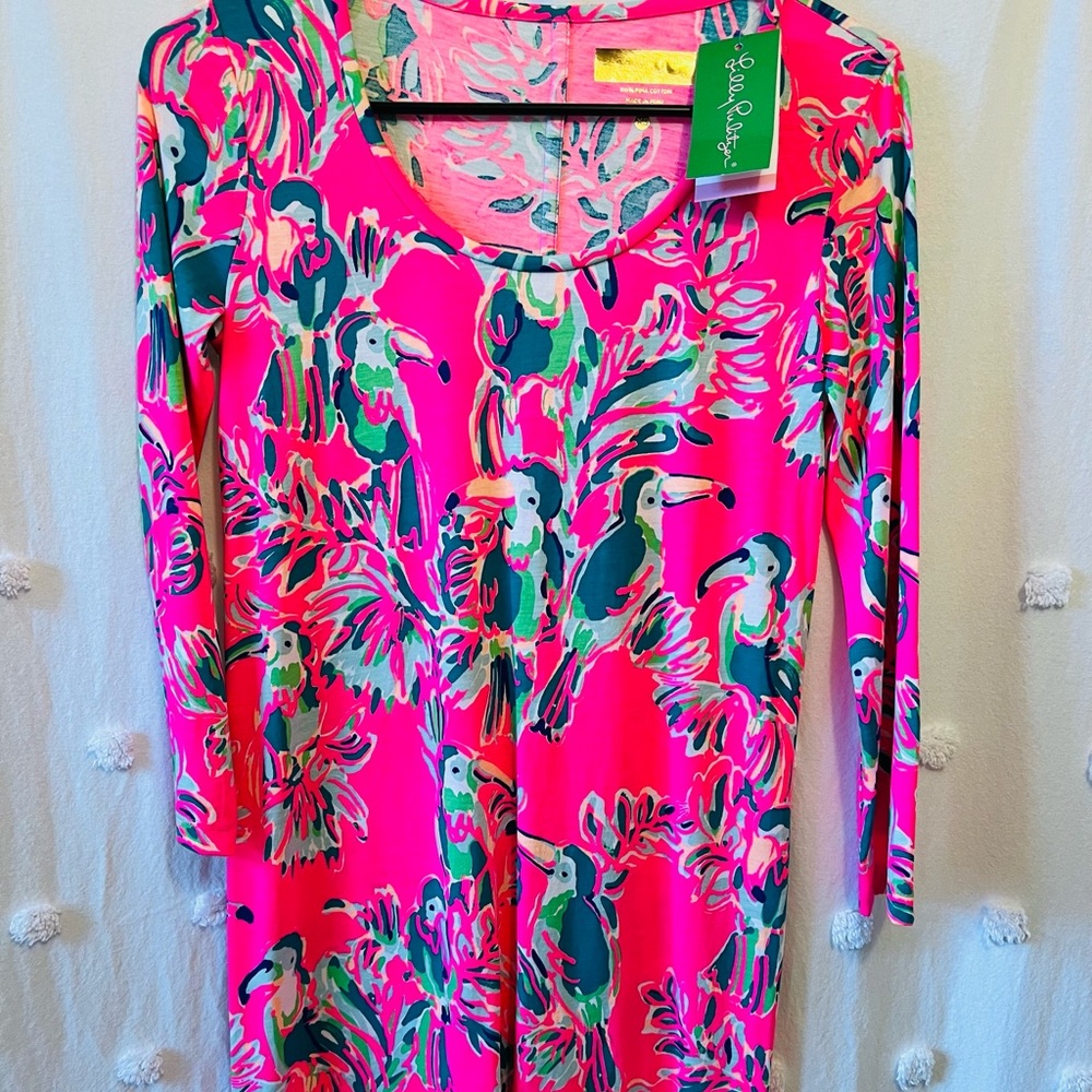 Brand New Lilly Pulitzer Beacon Dress - Toucan - Size XS